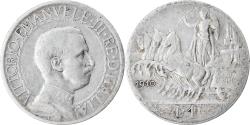 World Coins - Coin, Italy, Vittorio Emanuele III, Lira, 1910, Rome, , Silver, KM:45