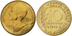 World Coins - Coin, France, Marianne, 10 Centimes, 1982, Paris, série FDC,