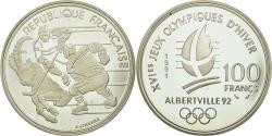 World Coins - Coin, France, 100 Francs, 1991, Paris, , Silver, KM:993, Gadoury:C16