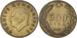World Coins - Coin, Turkey, 500 Lira, 1989
