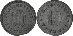 World Coins - Germany, Stadt Neu-Ulm, 10 Pfennig, 1917, , Zinc