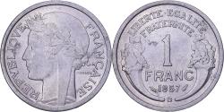 World Coins - France, Franc, Morlon, 1957, Beaumont - Le Roger, Aluminum, , KM:885a.2