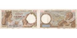 World Coins - France, 100 Francs, Sully, 1941-11-06, E.25548360, EF(40-45)