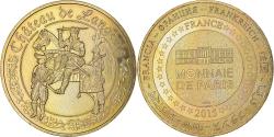 World Coins - France, Token, Touristic token, Langeais - Château n°4, Arts & Culture, 2015