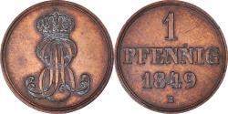 World Coins - Coin, German States, HANNOVER, Ernst August, Pfennig, 1849, Hannover,