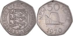 World Coins - Coin, Guernsey, 50 New Pence, 1970