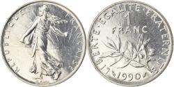 World Coins - Coin, France, Semeuse, Franc, 1990, Paris, , Nickel, KM:925.1, Gadoury:474