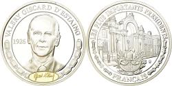 World Coins - France, Medal, Les Présidents de la République, Valery Giscard d'Estaing