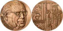 World Coins - France, Medal, Jean Cassou, 1966, Bronze, Torcheux,