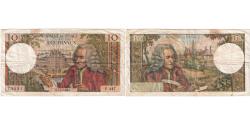 World Coins - France, 10 Francs, Voltaire, 1968-11-07, F.447, VF(30-35)
