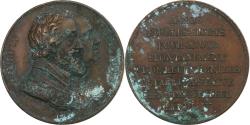World Coins - France, Token, Louis XVIII, Rétablissement de la statue d'Henri IV, 1817