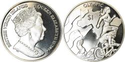 World Coins - Coin, BRITISH VIRGIN ISLANDS, Dollar, 2016, Franklin Mint, Triathlon,