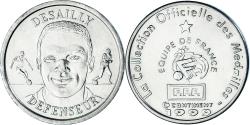 World Coins - France, Token, Football, Marcel Desailly, Défenseur, Sport, 1999,