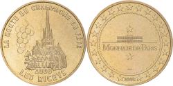 World Coins - France, Token, Tourist Token, 10/ Route du Champagne - Les Riceys, 2008, Monnaie
