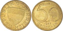 World Coins - Coin, Austria, 50 Groschen, 1987