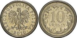 World Coins - Coin, Poland, 10 Groszy, 2010, Warsaw, , Copper-nickel, KM:279