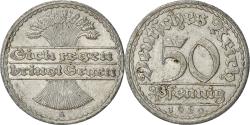 World Coins - Coin, GERMANY, WEIMAR REPUBLIC, 50 Pfennig, 1920