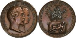 World Coins - France, Token, Naissance de Napoléon IV, 1856, Copper, Bouvet,