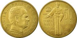 World Coins - Coin, Monaco, Rainier III, 50 Centimes, 1962, , Aluminum-Bronze
