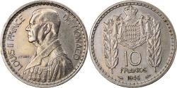 World Coins - Coin, Monaco, Louis II, 10 Francs, 1946, , Copper-nickel, KM:123