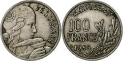 World Coins - France, 100 Francs, Cochet, 1955, Copper-nickel, , KM:919.1