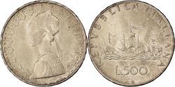 World Coins - Coin, Italy, 500 Lire, 1966, Rome, , Silver, KM:98