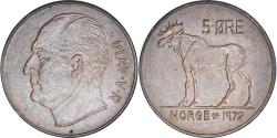 World Coins - Coin, Norway, Olav V, 5 Öre, 1972, , Bronze, KM:405