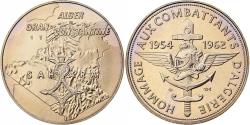World Coins - France, Medal, Hommage aux combattants d’Algérie, Copper-nickel,