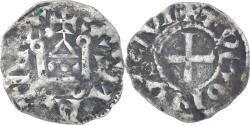 World Coins - Coin, France, Touraine, Denier Tournois, ca. 1150-1200, Saint-Martin de Tours