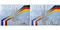 World Coins - France, Set Franco-Allemand, BU, 2003, Monnaie de Paris,