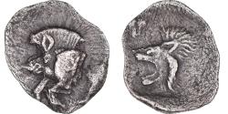 Ancient Coins - Coin, Mysia, Hemiobol, 450-400 BC, Kyzikos, , Silver, SNG-France:386