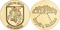 World Coins - Lithuania, Token, Euro Member, 2015, Copper-nickel Aluminium,