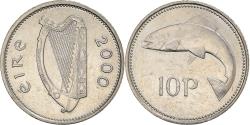 World Coins - Coin, IRELAND REPUBLIC, 10 Pence, 2000, , Copper-nickel, KM:29