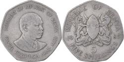 World Coins - Kenya, 5 Shillings, 1985, British Royal Mint, Copper-nickel, , KM:23