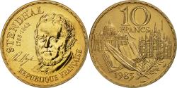 World Coins - Coin, France, Stendhal, 10 Francs, 1983, ESSAI, , Nickel-Bronze