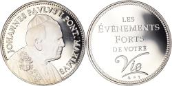 World Coins - France, Medal, Les Evènements Forts de votre Vie, Jean-Paul II Pape,