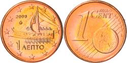 World Coins - Greece, Euro Cent, 2009, Athens, , Copper Plated Steel, KM:181