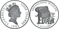 Coin, Cook Islands, Elizabeth II, 5 Dollars, 1978, Franklin Mint