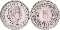 World Coins - Coin, Switzerland, 5 Rappen, 1964