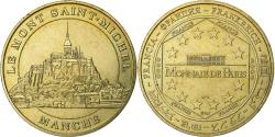World Coins - France, Token, Le-Mont-Saint-Michel - vue générale n°2, 2008, Copper-nickel
