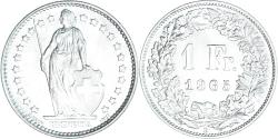 World Coins - Coin, Switzerland, Franc, 1965, , Silver, KM:24