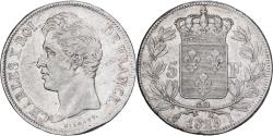 World Coins - France, Charles X, 5 Francs, 1829, Limoges, Silver, , Gadoury:644