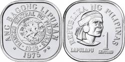 World Coins - Philippines, Sentimo, 1975, Franklin Mint, Proof, Copper-nickel,