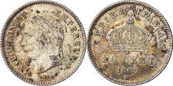 World Coins - Coin, France, Napoleon III, 20 Centimes, 1867, Strasbourg, , Silver