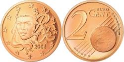 World Coins - France, 2 Euro Cent, 2006, BE, , Copper Plated Steel, KM:1283