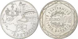 World Coins - France, 10 Euro, 2011, Bretagne, , Silver