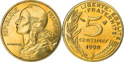 World Coins - Coin, France, Marianne, 5 Centimes, 1998, Paris, , Aluminum-Bronze