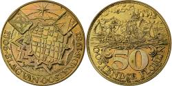 World Coins - Belgium, Token, 50 Oostendse Florijn, 1981, Bronze,