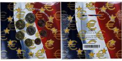 World Coins - France, Coffret 1c. à 2€, 2004, Monnaie de Paris, BU,