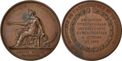 World Coins - France, Medal, French Third Republic, Sciences & Technologies, 1872, Gayrard